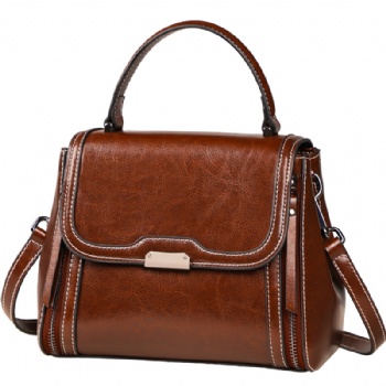 Custom handmade leather handbags ladies fashion crossbody satche bags