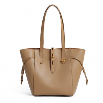 2024 daily women bags tan leather wholesale fashion handbags suppliers