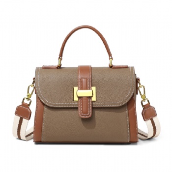 2023 fashion crossbody pu bag lady leather satchel handbags wholesale