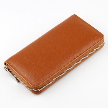 2023 best quality zipper leather wallets fashion women purse wallet