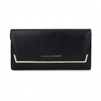 Amazon best seller purse branded designer buffalo leather wallet women 3 fold wallets